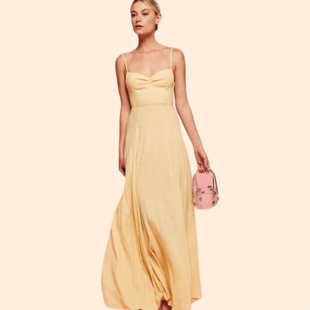 Reformation Thistle Buttercup Dress